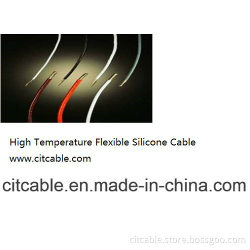 High Temperature Flexible Silicone Cable
